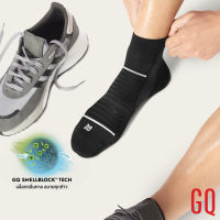 GQ SMELLBLOCK™ Sock Sport Day Collection ถุงเท้าบล็อกกลิ่น ลดกลิ่นเท้าเหม็น ถุงเท้าหุ้มข้อ ถุงเท้าครึ่งแข็ง ถุงเท้ากีฬา รุ่นสปอร์ตเดย์คอลเลกชัน