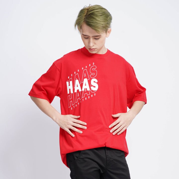 haas-เสื้อยืด-oversize-unisex-ผู้ชาย-ผู้หญิง-ลายสรีน-haas-original-shsk2654