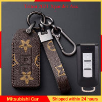 เคสกุญแจสำหรับ MITSUBISHI Triton 2021 Xpander ASX REMOTE Key Leather Case COVER keychain