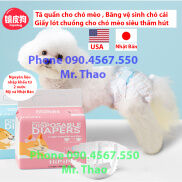 10 cái Tã quần cho chó mèo, băng vệ sinh chó cái
