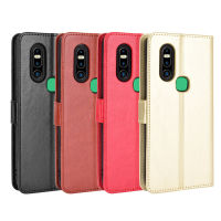 กระเป๋าเงินสำหรับ Infinix S5 Pro/ X660เคสฝาพับอัจฉริยะมีปกหนังพับป้องกันการสูญหายกันกระแทกสำหรับ Infinix S5 Pro/ X660