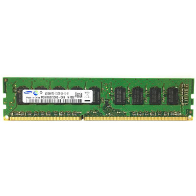 Samsung 4 GB Ram UDIMM DDR3 / DDR3L PC3-10600E 1333MHz 1.35V / 1.5V / PC3-12800E 1600MHZ ECC Unbuffered DIMM หน่วยความจำ Ram สำหรับ Workstation