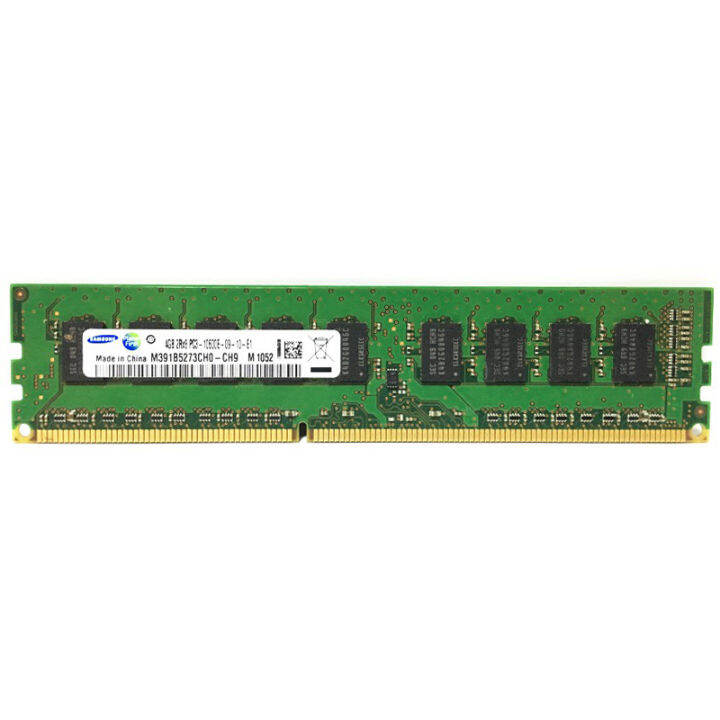 samsung-4-gb-ram-udimm-ddr3-ddr3l-pc3-10600e-1333mhz-1-35v-1-5v-pc3-12800e-1600mhz-ecc-unbuffered-dimm-หน่วยความจำ-ram-สำหรับ-workstation