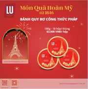 Bánh Quy bơ công thức Pháp LU 180g