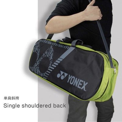 ★New★ YONEX Yonex badminton bag YY mens and womens competition training large-capacity six-pack single-shoulder portable