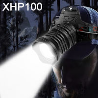 Most Power XHP100 Led Headlamp Headlight Flashlight 3 PCS 2600mAh USB Rechargeable 18650 Battery XHP90 Headlamp Light