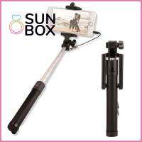 SUN BOX กลางแจ้ง การท่องเที่ยว ขยายได้ โทรศัพท์มือถือ การถ่ายภาพ มีสาย ไม้เซลฟี่ Monopod มือถือ