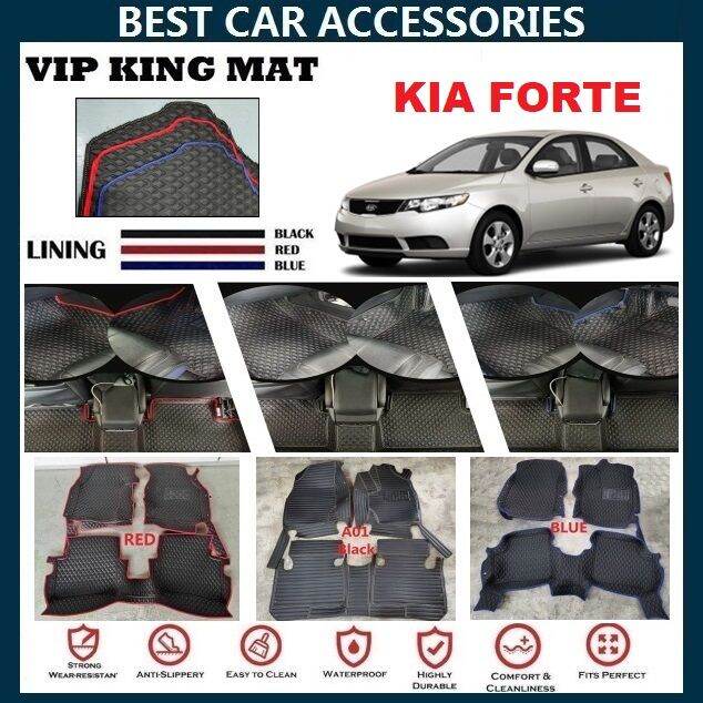 Kia Forte VIP KING MAT Carpet Floor mat Lazada