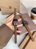 【Hot Sale】 Suitable for applewatch8 thin strap sheepskin soft waist apple watch iwatch7 generation se6543