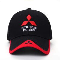 Fashion 3D Mitsubishi Baseball Caps Car Logo MMC Racing F1 Outdoor Cotton Breathable Snapback Sun Hat Trucket Hat Hip Hop Gorras