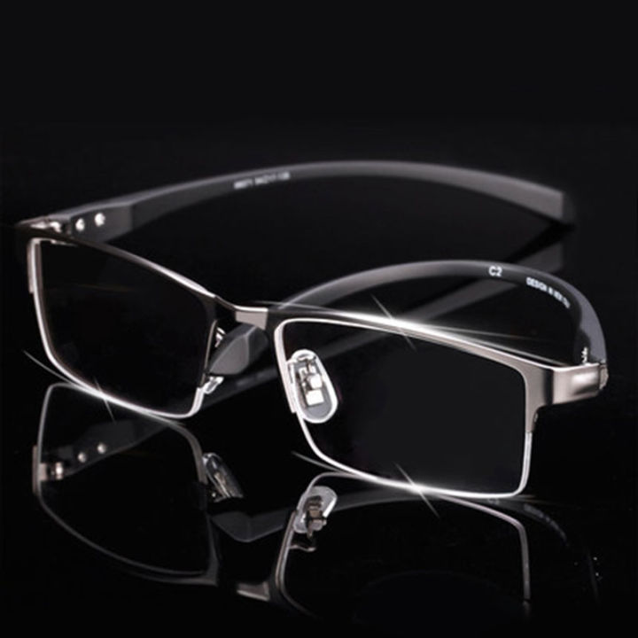 men-titanium-alloy-eyeglasses-frame-for-men-eyewear-flexible-temples-legs-ip-electroplating-alloy-material-full-rim-and-half-rim