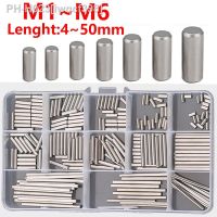 Cylindrical Locating Dowel 304 Stainless Steel Assorted Kit M1 M1.5 M2 M2.5 M3 M4 M5 M6 Cylinder Pin Dowel Pin