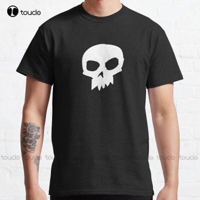 New Skull ~ Sid Skull Spooky Haloween Horror Classic T-Shirt Black Shirt Men Cotton Tee Shirts S-5Xl