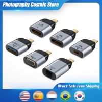 【cw】 Type C Male to Female Gold-plated Interface Type-C USB 3.1/DP/Mini DP/VGA/HDMI-compatible/RJ45 Video Plug 【hot】