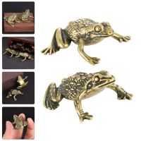 Brass Office Decor Tabletop Office Decors Decor Vintage Home Craft Statues Retro Toad Shaped Figurine Pure Golden