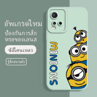 เคส vivo y21 ยางนิ่ม กันกระแทก กันน้ำ ลายการ์ตูนน่ารัก ฝาหลังไม่เบียด ขอบไม่เบียด เลนส์มือถือฟิล์มนูนเต็มเคส