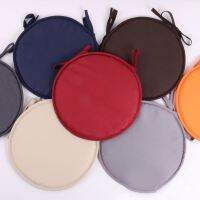 【CW】✼ஐ  30/38cm Sponge Round Circular Cushion Garden Removable Tie-on