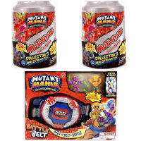 Original Mutant Mania Mix Match นักมวยปล้ำของเล่น Action Figures Battle Belt Akedo ของเล่นเด็กโต๊ะเกมต่อสู้ Toys