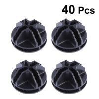 40Pcs Closet Clasp Buckle Clip Wire Cube Plastic Connectors For Cube Storage Shelving And Cabinet Modular Organizer Closet Clasp