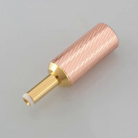 คุณภาพสูง Audiocrast DC-2.5G 2.1G 24K Gold Plated DC Power Connector Plug,ขั้วต่อ DC คุณภาพสูง HIFI