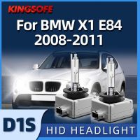 Kingsofe 2ชิ้น D1s 6000K Hid ไฟหน้าหลอดไฟซีนอน Hid 35W ไฟติดรถยนต์เหมาะสำหรับ Bmw X1 E84 2008 2009 2010 2011