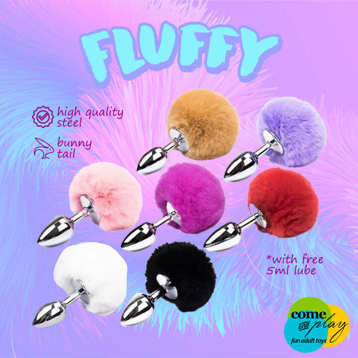 Fluffy Bunny Tail Butt Anal Plug Adult Sex Toys Lazada PH