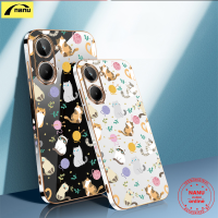 【นาโน】เคสสำหรับ OPPO Realme 3 5 5i 6 5S 7 7i 8 8I 9 9I 10 Pro Plus Narzo 20A 4G 5G ลายแมวน่ารักฝาครอบแบบเป็นคู่