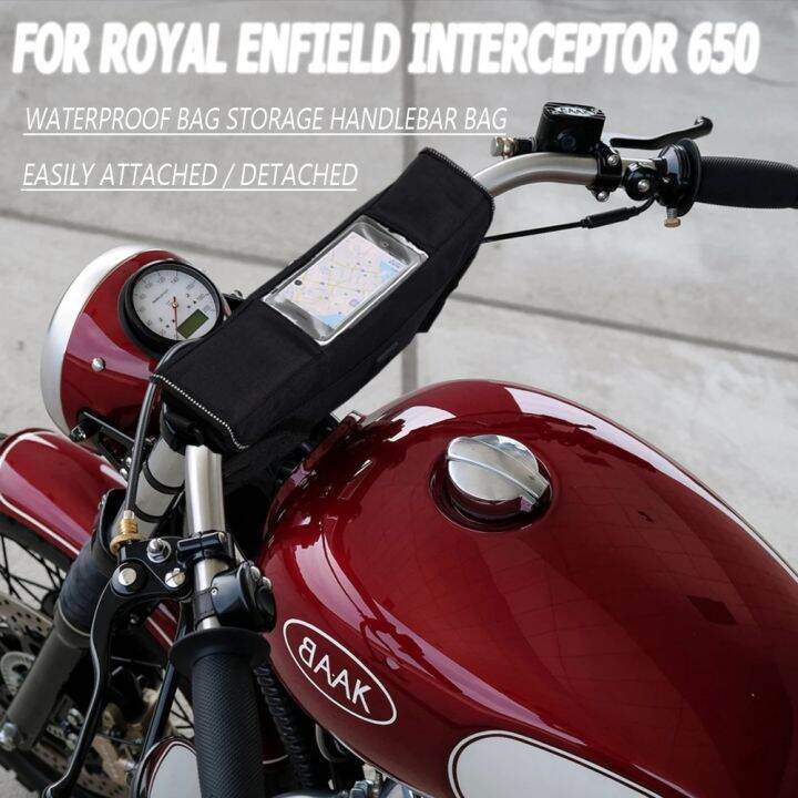 interceptor 650 saddlebags