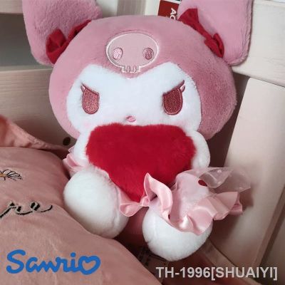 ∏✤ SHUAIYI Kawaii anime sanrioed olá kitty kuromi cinnamoroll bonecas de pelúcia quarto ornamentos travesseiro brinquedo menina crianças aniversário presente dos namorados