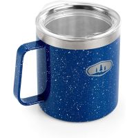 แก้วเก็บอุณภูมิ GSI 15 OZ CAMP CUP BLUE SPECKLE 63252