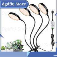 Dgdfhj Shop DC 5V USB Timer LED Grow Light Yellow Light Plant Flower Growing Phytolamps Desktop Clip Phyto Lamps Indoor Greenhouse