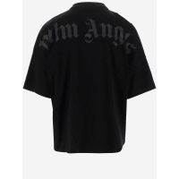 HOT”เสื้อยืดแขนสั้นลําลอง พิมพ์ลายตัวอักษร Palm Angel แฟชั่นฤดูร้อน สําหรับผู้ชาย และผู้หญิง Kl6Ri6