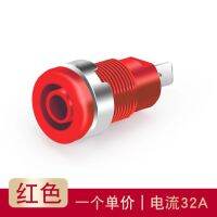 HVJ-4mm Banana Socket Panel Safety Plug High Current Instrument Terminal Opening 12mm