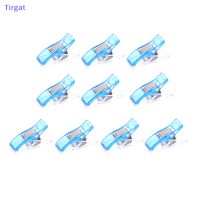 ?【Lowest price】Tirgat 10pcs พลาสติกสงสัยคลิปผ้า Clamps เย็บ CRAFT Quilt Binding ผ้านวม