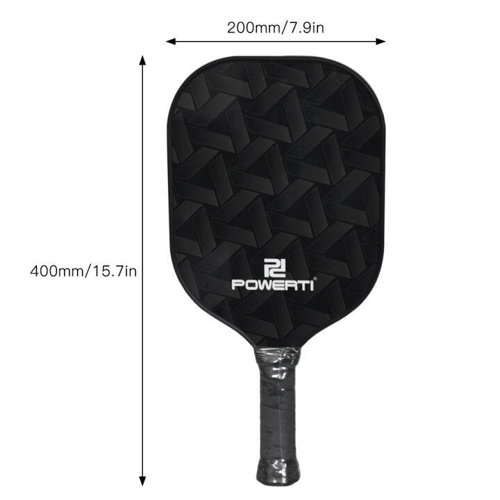 pickleball-paddle-และชุดลูกบอลคาร์บอนไฟเบอร์พื้นผิว-pickle-ball-แร็กเก็ต2-paddles-4ลูก