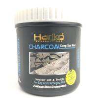 Hariko Charcoal Deep Sea Mud 500ml. ฮาริโกะชาโคล ทรีทเมนต์ผสมโคลนทะเลลึก แก้ปัญหาเส้นผมแห้งเสีย แตกปลาย สำหรับผมเสียและผ่านการทำเคมี