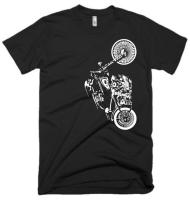 Bobber Chopper Motorbike Club T Shirt Skull Ridings Sons Mc Funny Tee Man T Shirt Tee Cotton