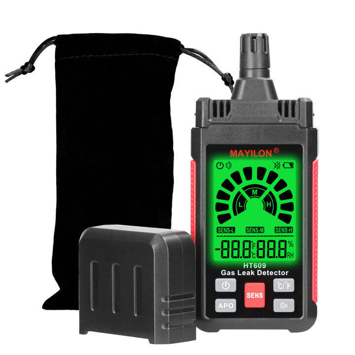 keykitsHandheld Combustible Gases Leak Detector Natural Gases Leakage
