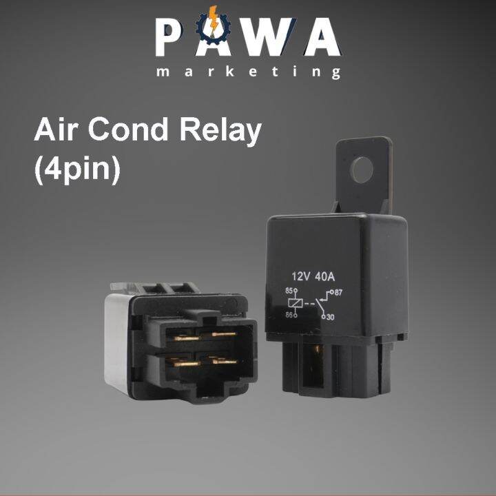 Universal Automotive AIR COND 4Pin Relay 12V 40A Wira Myvi Relay CS3045
