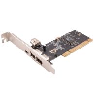 3 Port IEEE 1394 Firewire Card PCI Firewire Adapter IEEE 1394 PCI Controller Card for Desktop PC