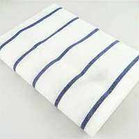 10pcs high quality Blue white check striped tea towel kitchen towel napkin table cloth 100 cotton yarndye fabric free shipping