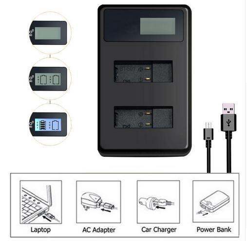 แท่นชาร์จแบตกล้องมีจอ-lcd-daul-charger-lp-e10-usb-charger-for-canon-rebel-t3-t5-kiss-x50-eos-1100d-tp