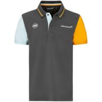 2021ใหม่ F1ชุดแข่งรถแข่ง McLaren ของผู้ชายแขนสั้นเสื้อโปโล