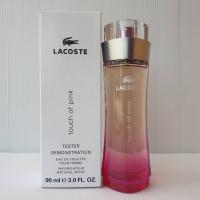 น้ำหอม Lacoste touch of pink edt 90ml กล่องเทสเตอร์ ของแท้ 100% รับประกัน