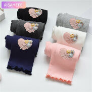 AISAMEFE Áo Khoác Ngoài Cho Bé Gái Phong Cách Hàn Quốc Mùa Xuân Và Mùa Thu
