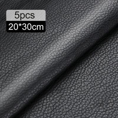 5PCS Leather Repair Sticker 20x30cm Self-adhesive Eco-leather Patches  Repair Multicolor Pu Patches Sofa Hole Car Seats Sticker