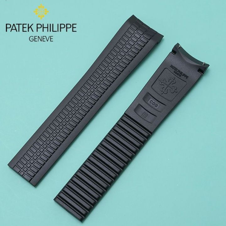 hot-sale-compatible-with-patek-philippe-grenade-rubber-strap-aquanaut-series-5164-5167-tape-21mm