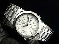 SEIKO 5 Automatic รุ่น SNKE57K1 นาฬิกาข้อมือผู้ชาย สายแสตนเลส หน้าปัดสีขาวสุดหรู - มั่นใจ ของแท้ 100% ประกันศูนย์ Seiko 1 ปีเต็ม