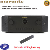 Marantz CINEMA 60 7.2 Channel Home Theater AV Receiver w/ Dolby Atmos &amp; Streaming Built-In