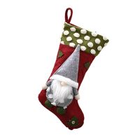 Personalized Christmas Stockings Christmas Decoration Fireplace Hanging Ornaments Family Holiday Decorations